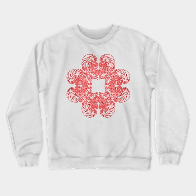 Celtic Leaf Crewneck Sweatshirt by ZodiaCult